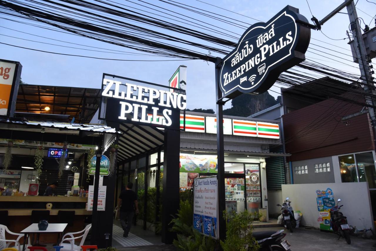 ซลีปปิ้งพิลส์ อ่าวนาง กระบี่ Hostel Krabi ภายนอก รูปภาพ