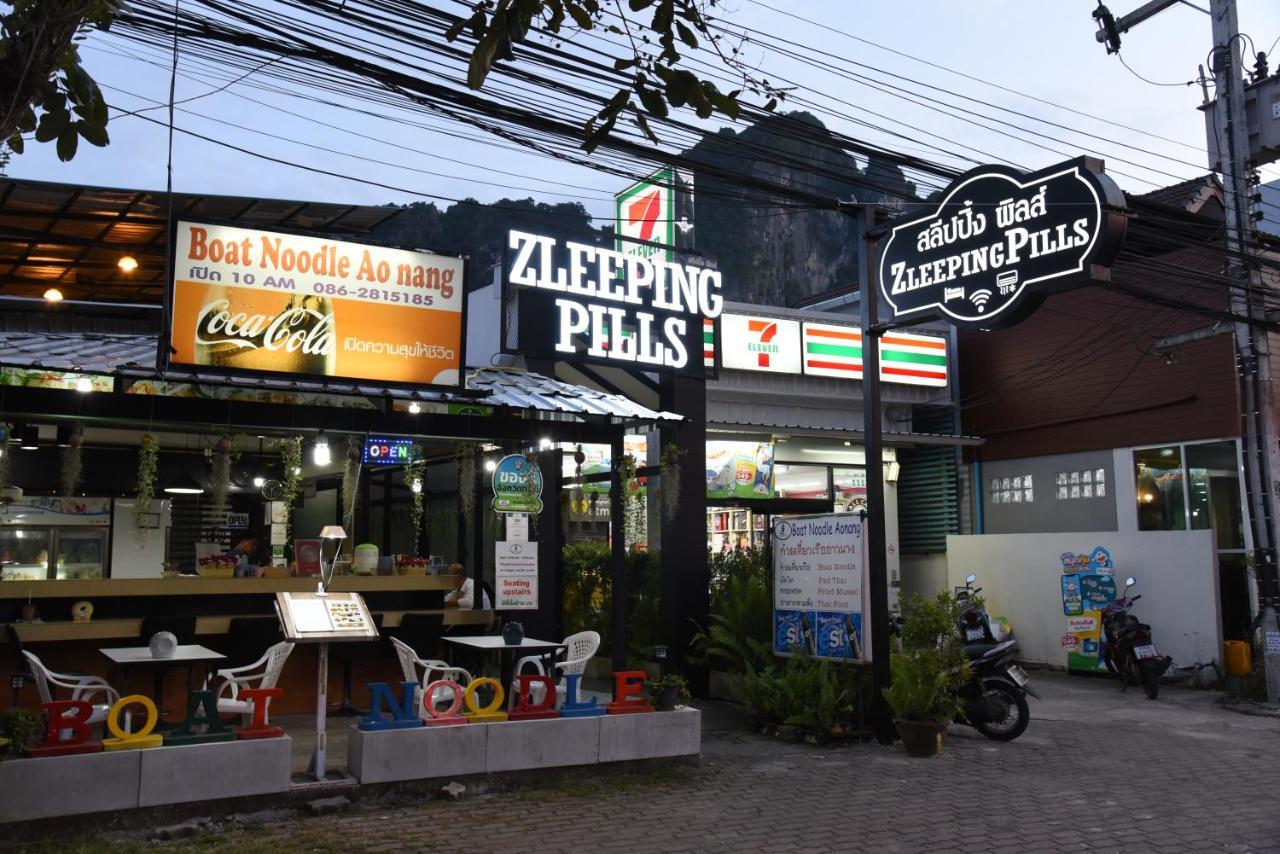 ซลีปปิ้งพิลส์ อ่าวนาง กระบี่ Hostel Krabi ภายนอก รูปภาพ